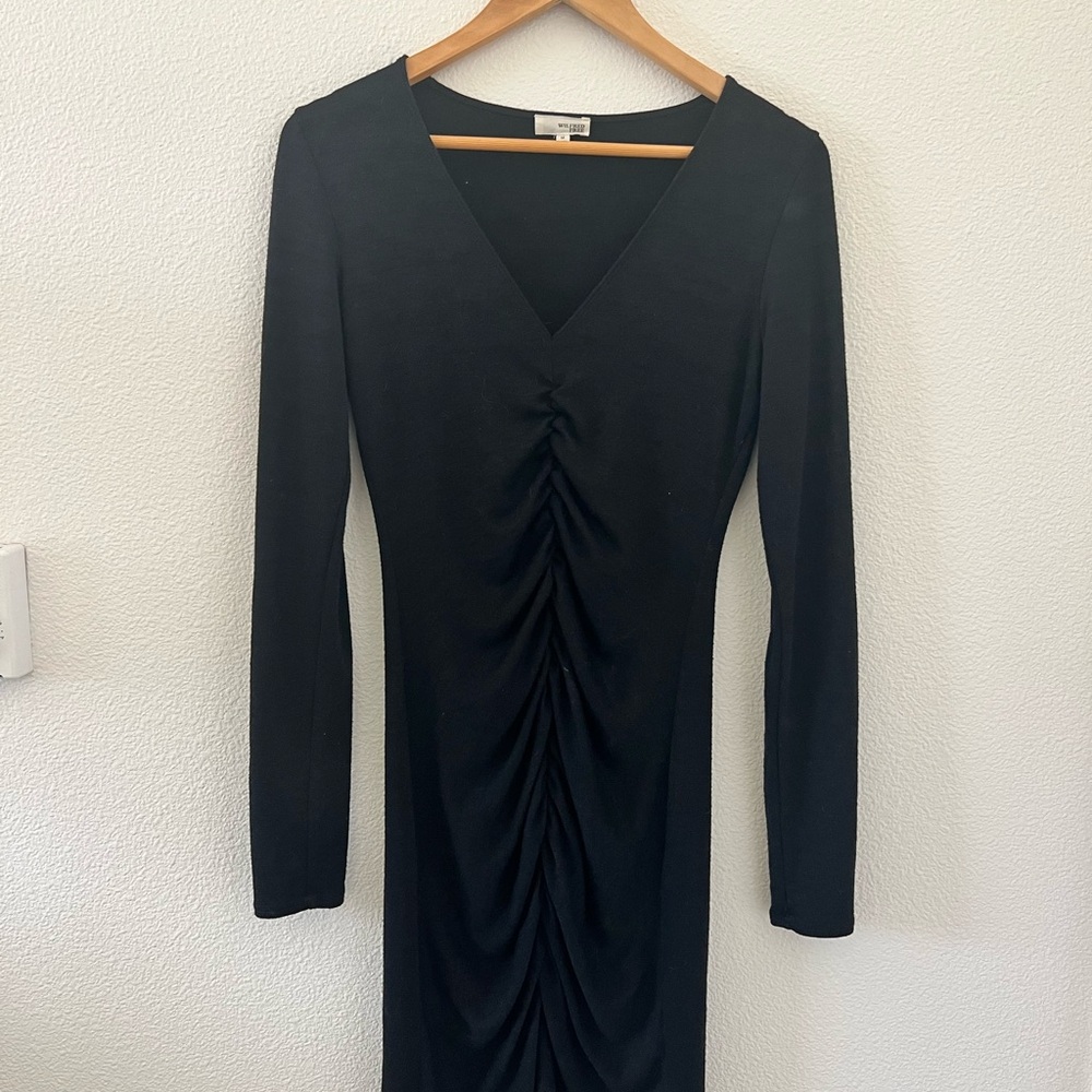 Wilfred Black Long Sleeve Dress
